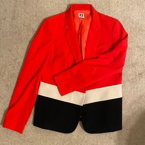 Anne Klein tri coloured blazer